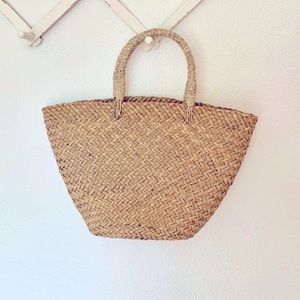 Anthropologie Beachgold Tote Bag
